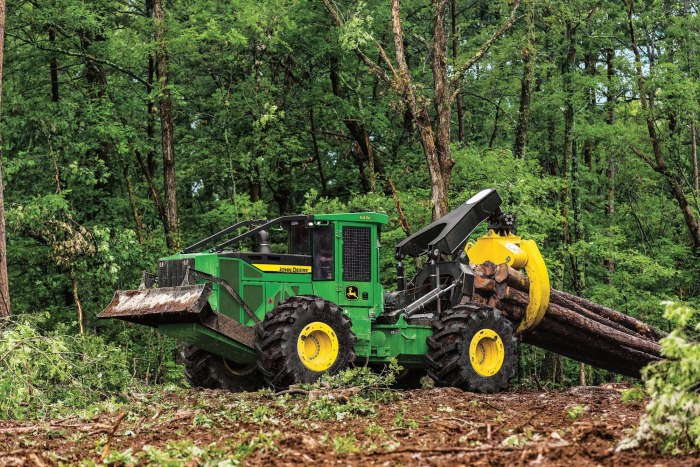 Трелевочная машина скиддер John Deere 648l