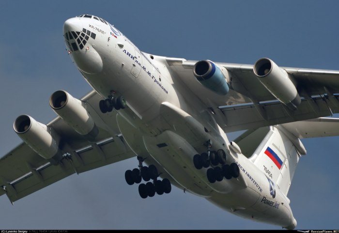 Ил-76лл Пд-14