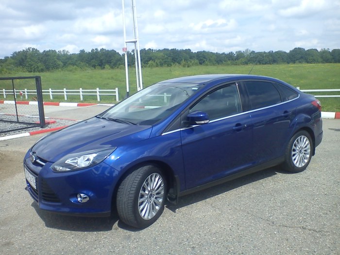Ford Focus 3 голубой