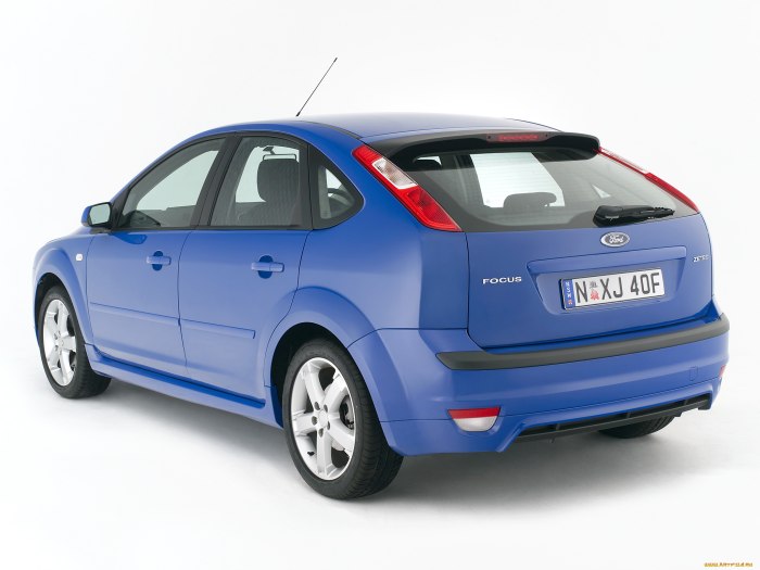 Ford Focus синий