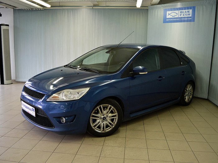 Ford Focus 2008 синяя