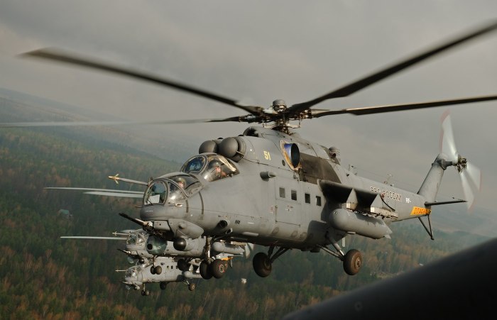 Ударный вертолет ми-35п