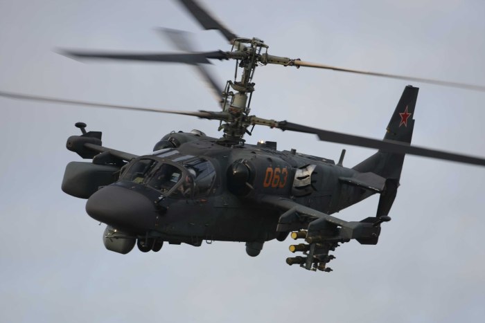 Вертолет ка-52 "Аллигатор"