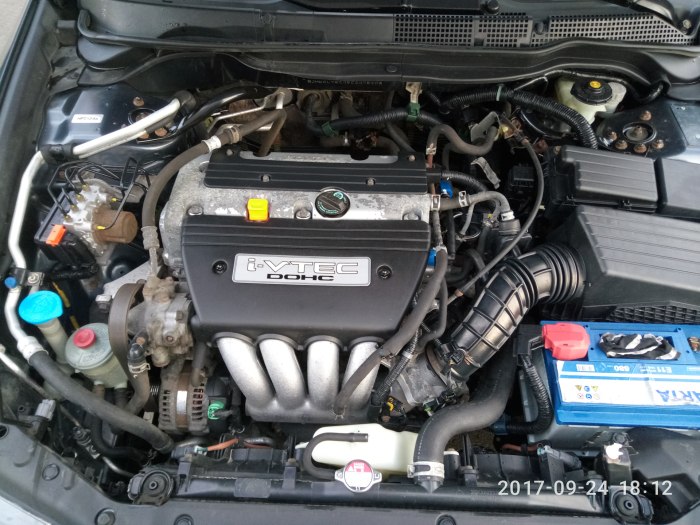 Honda Accord 8 под капотом