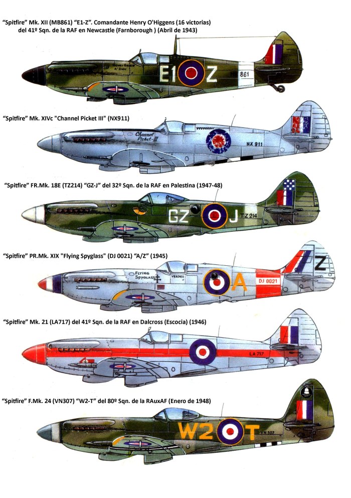 Supermarine Spitfire самолет