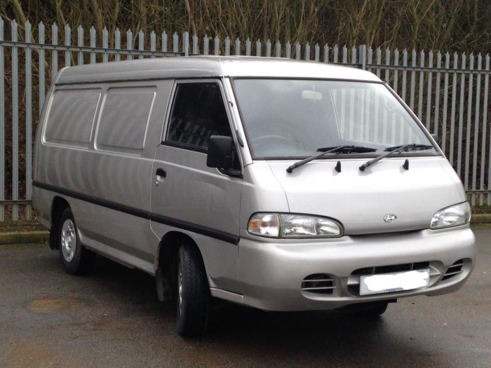 Белый Hyundai h100