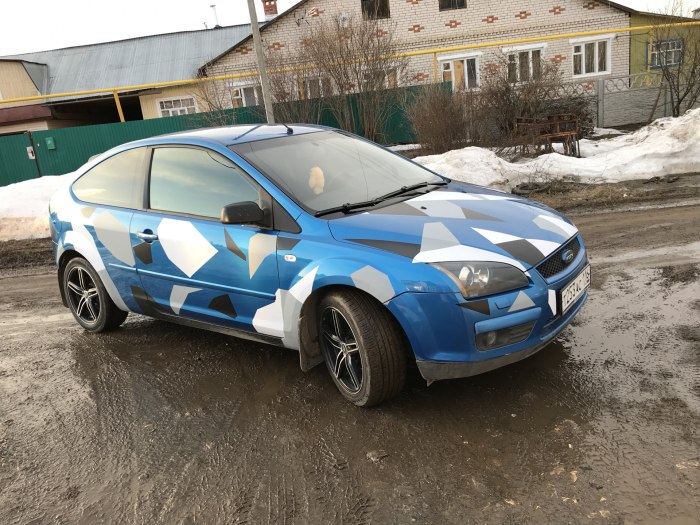 Форд фокус 2 в пленке хэтчбек