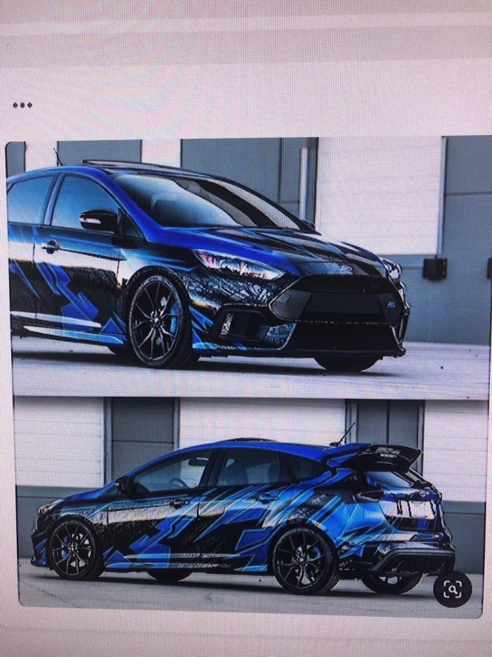 Ford Focus RS 2 винил