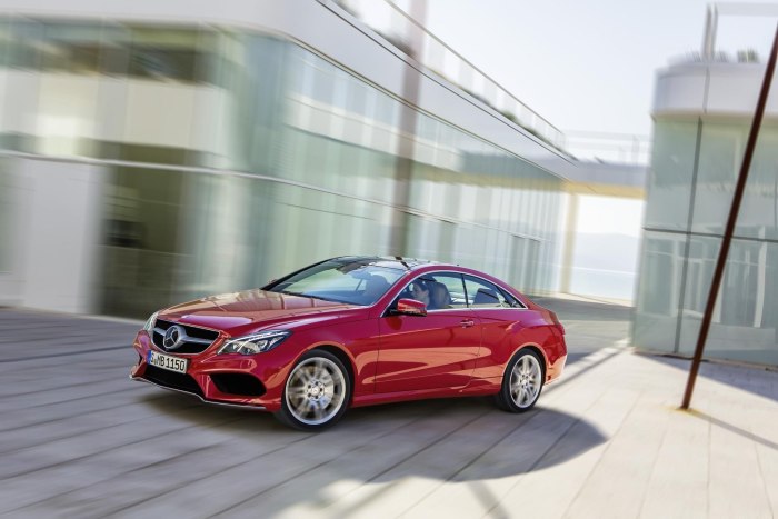 Mercedes Benz e class Coupe 2014