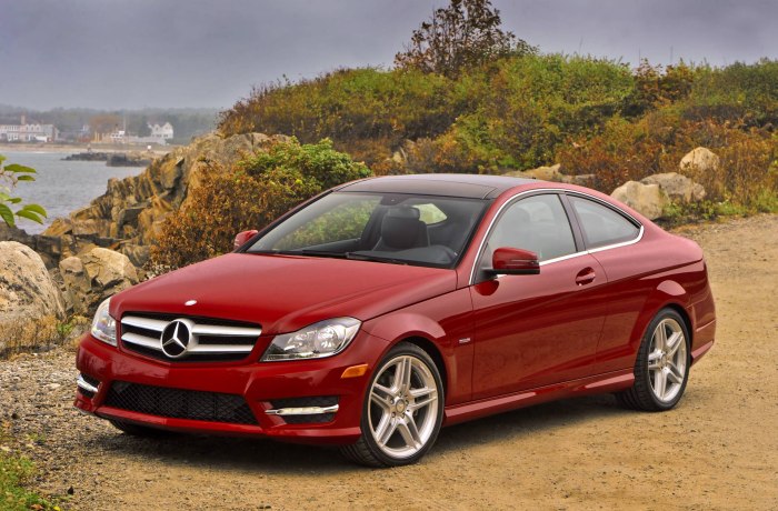 Mercedes c class Coupe 2012