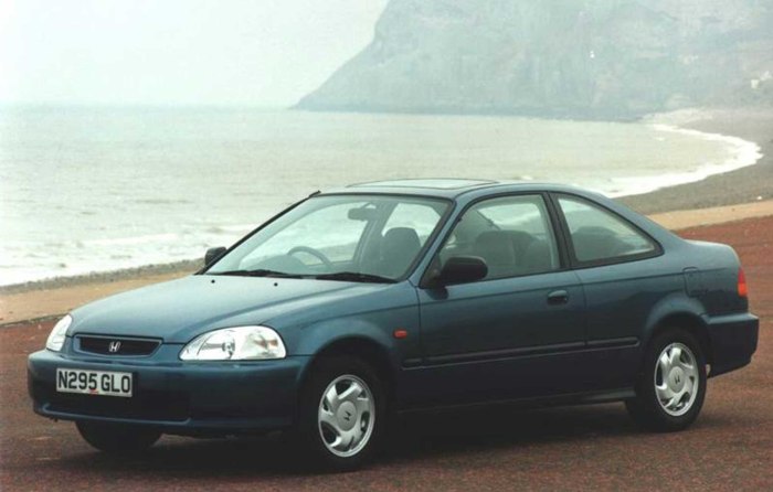 Honda Civic 6 поколение купе