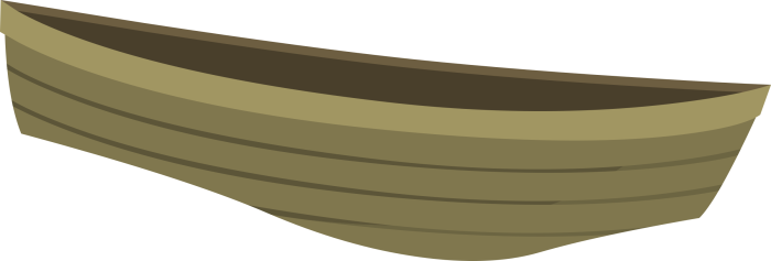 Лодка без фона