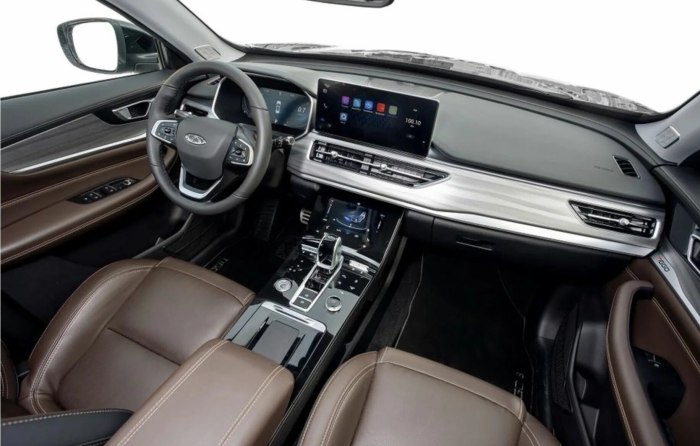 Chery Tiggo 8 салон