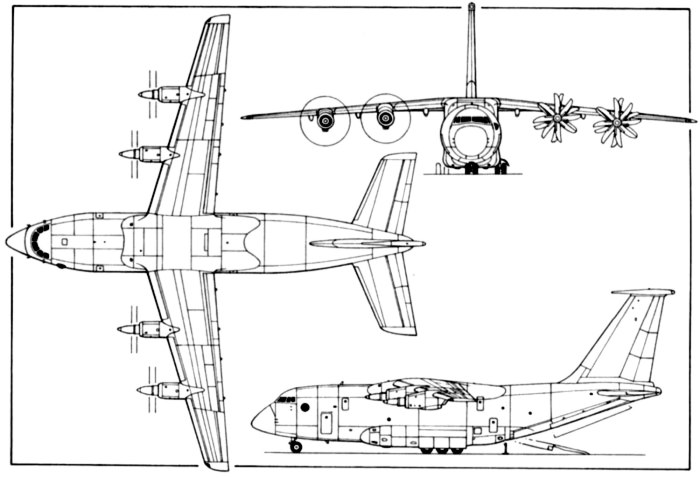 АН-70 чертежи