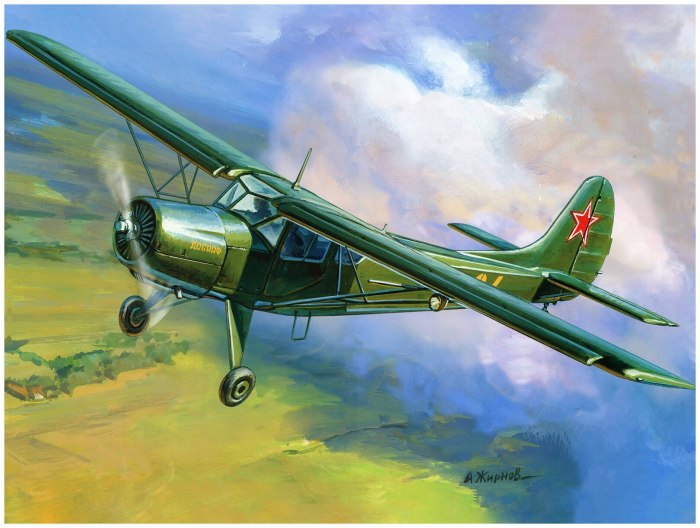 Самолет як-18 Жирнов