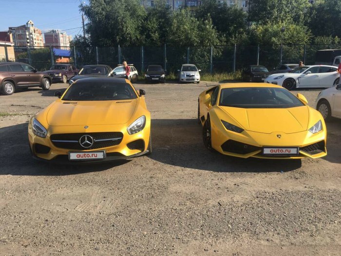 Желтый Lamborghini 005 кто ездит