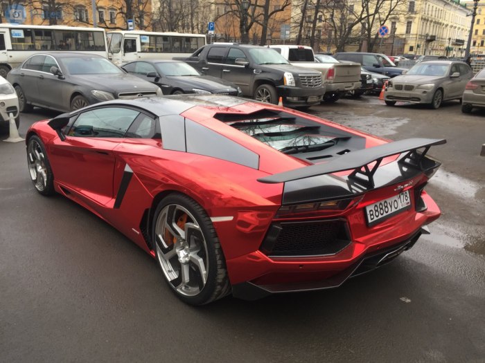 Ламборгини авентадор СПБ