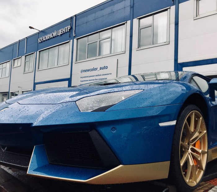 Бампер Lamborghini