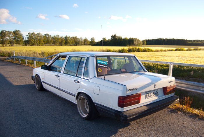 Volvo 740 stance