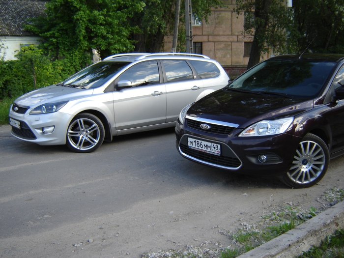 Ford Focus 2 на 17 дисках