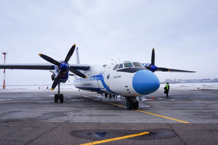 АН-24 грузовой самолёт