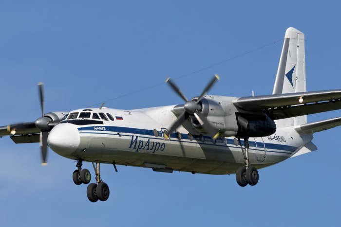 Винтовой самолёт АН 24