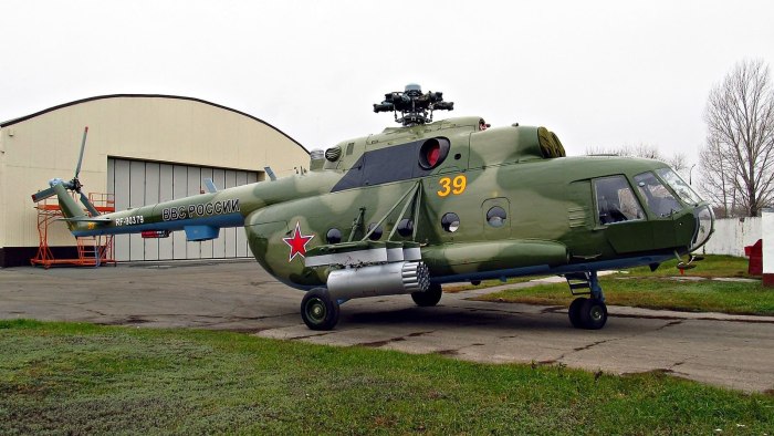Фюзеляж вертолета ми-8