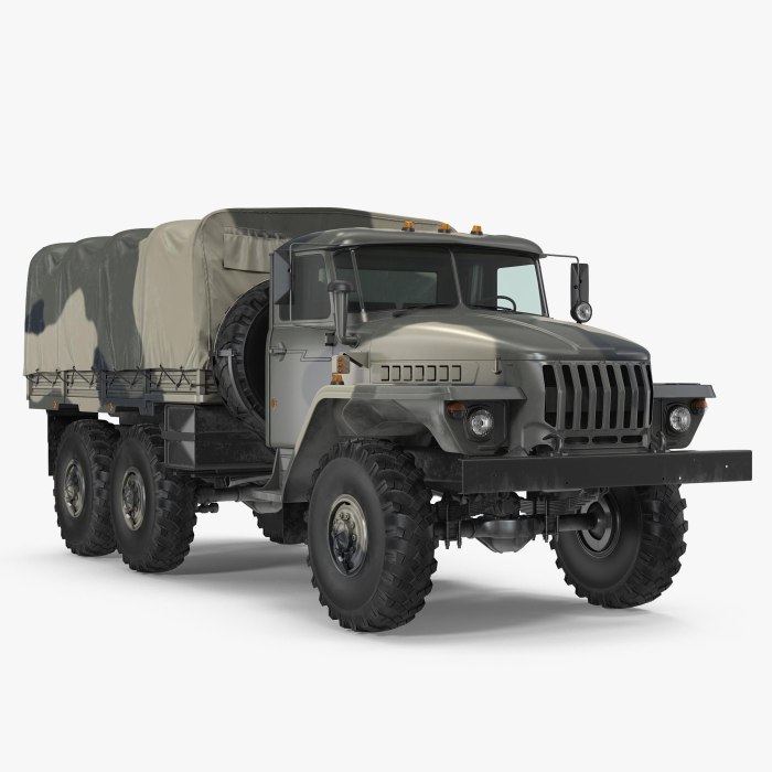 Урал-4320 грузовой армейский