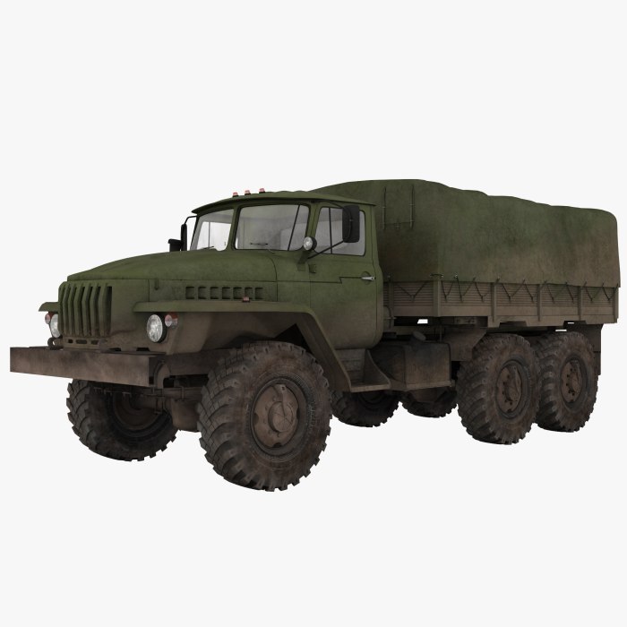 Урал-4320 грузовой армейский