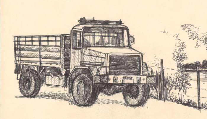 Нарисовать грузовик