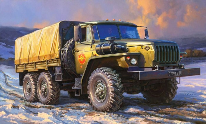Грузовик Урал 4320