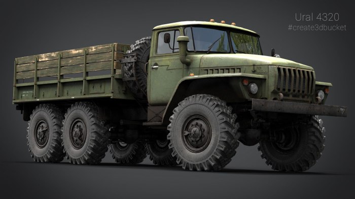 Грузовик Урал 4320