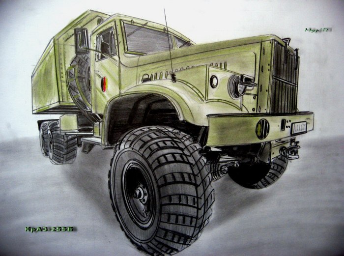 КРАЗ 255 арт