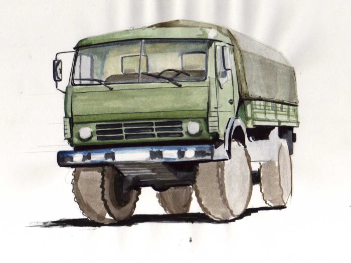 КАМАЗ 4310 военный