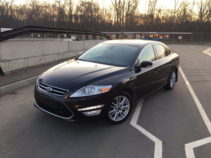 Ford Mondeo 4 черный