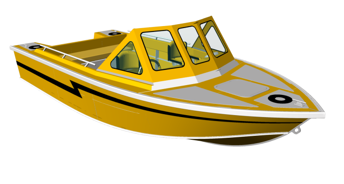 Моторная лодка motorboat
