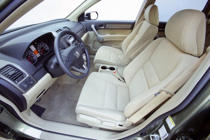 Honda CR-V III бежевый салон