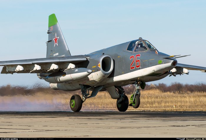 Штурмовик Су-25 Грач