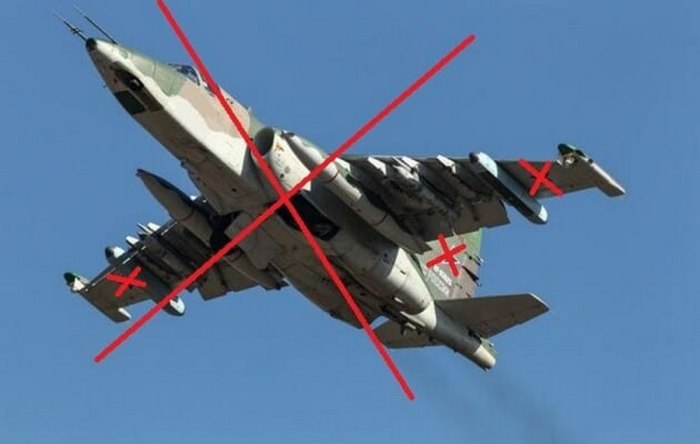 Грачи самолеты Су-25 боевые