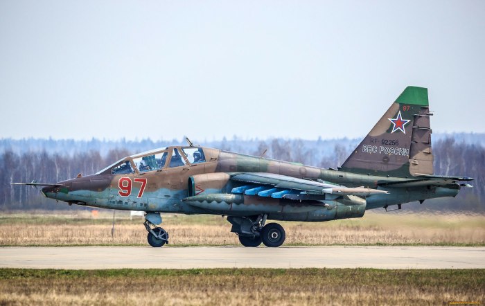 Су-25 Штурмовик кабина
