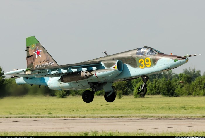 Су-25 Штурмовик российский самолет