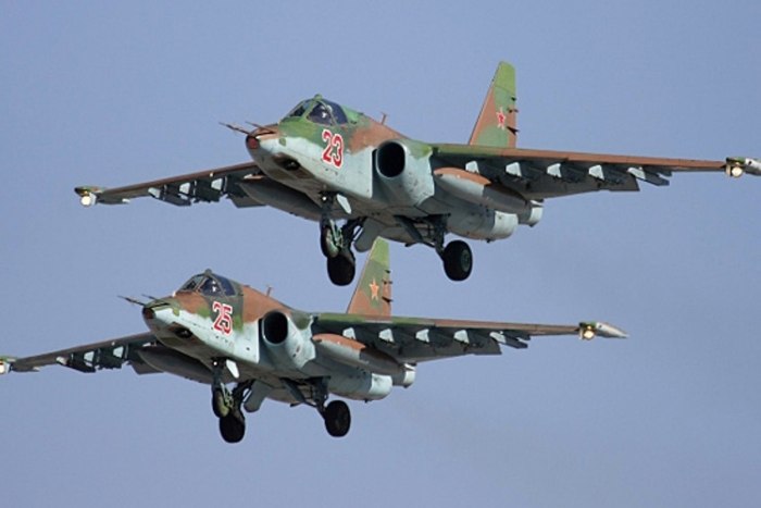 Штурмовик Су-25 Грач