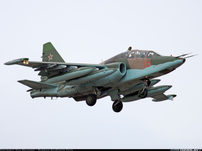 Самолёт-Штурмовик Су-25