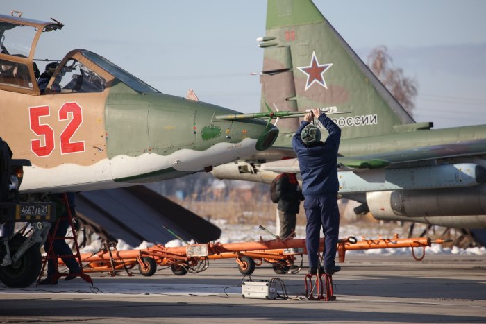 Штурмовик Су-25 Грач