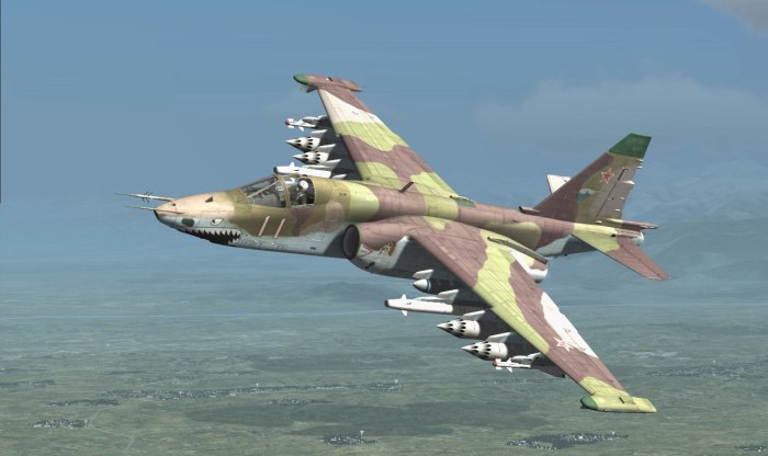 Штурмовик Су-25 Грач