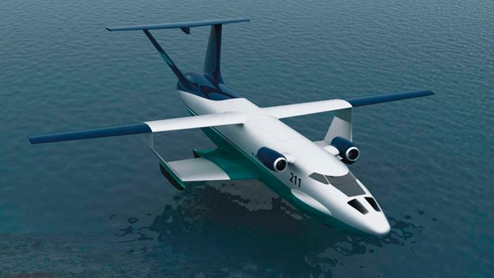 Экраноплан а-050 «Чайка»