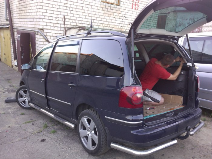 Volkswagen Sharan багажник