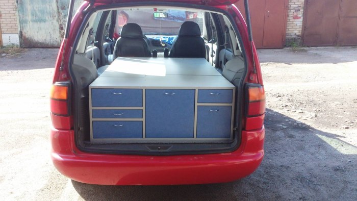 VW Sharan 1999 багажник