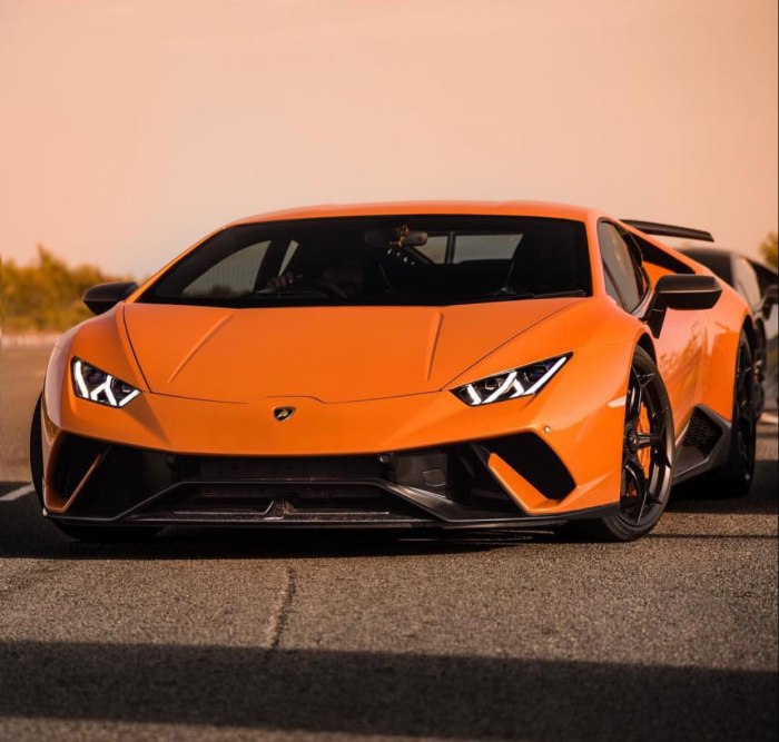 Lamborghini Huracan 2020 оранжевый