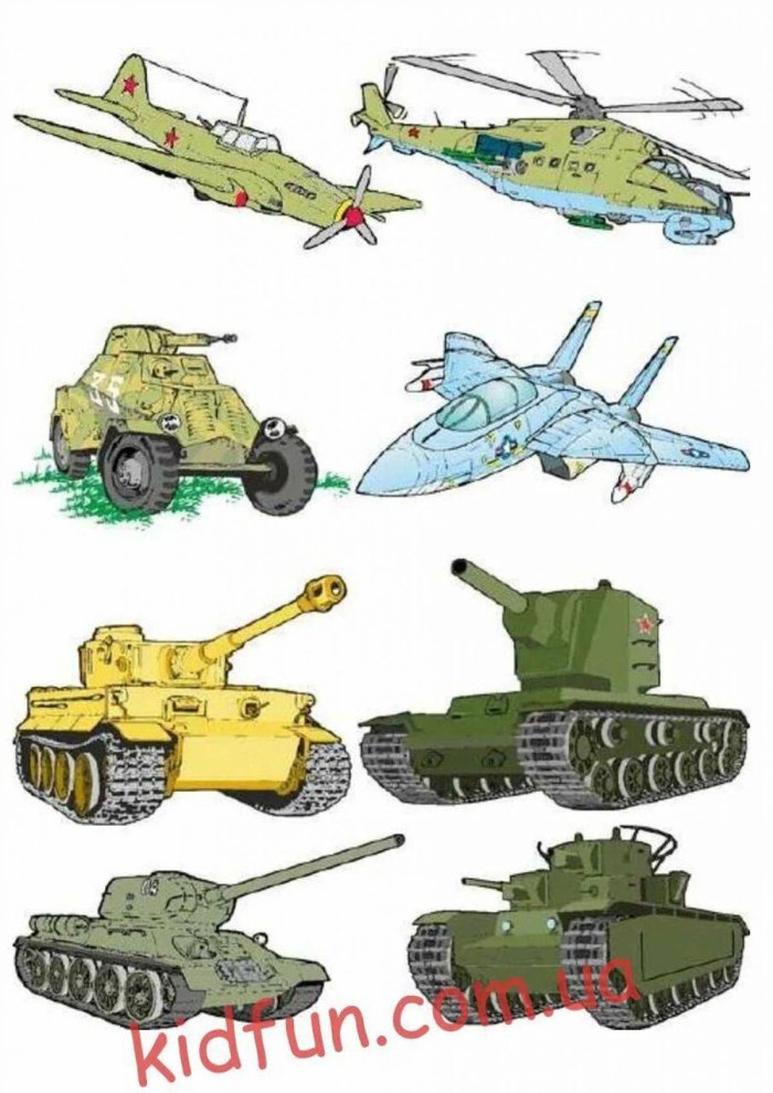 Военная техника рисунки